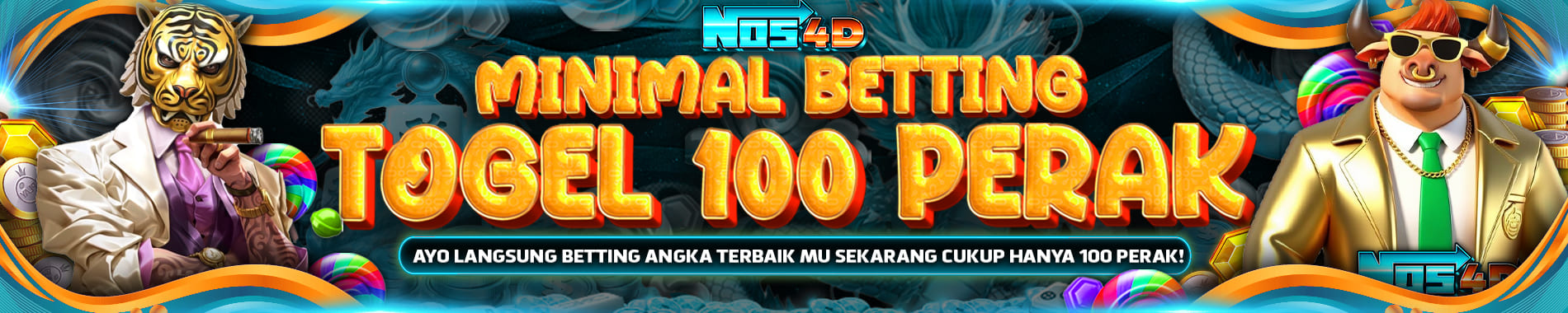 minimal betting togel 100 perak